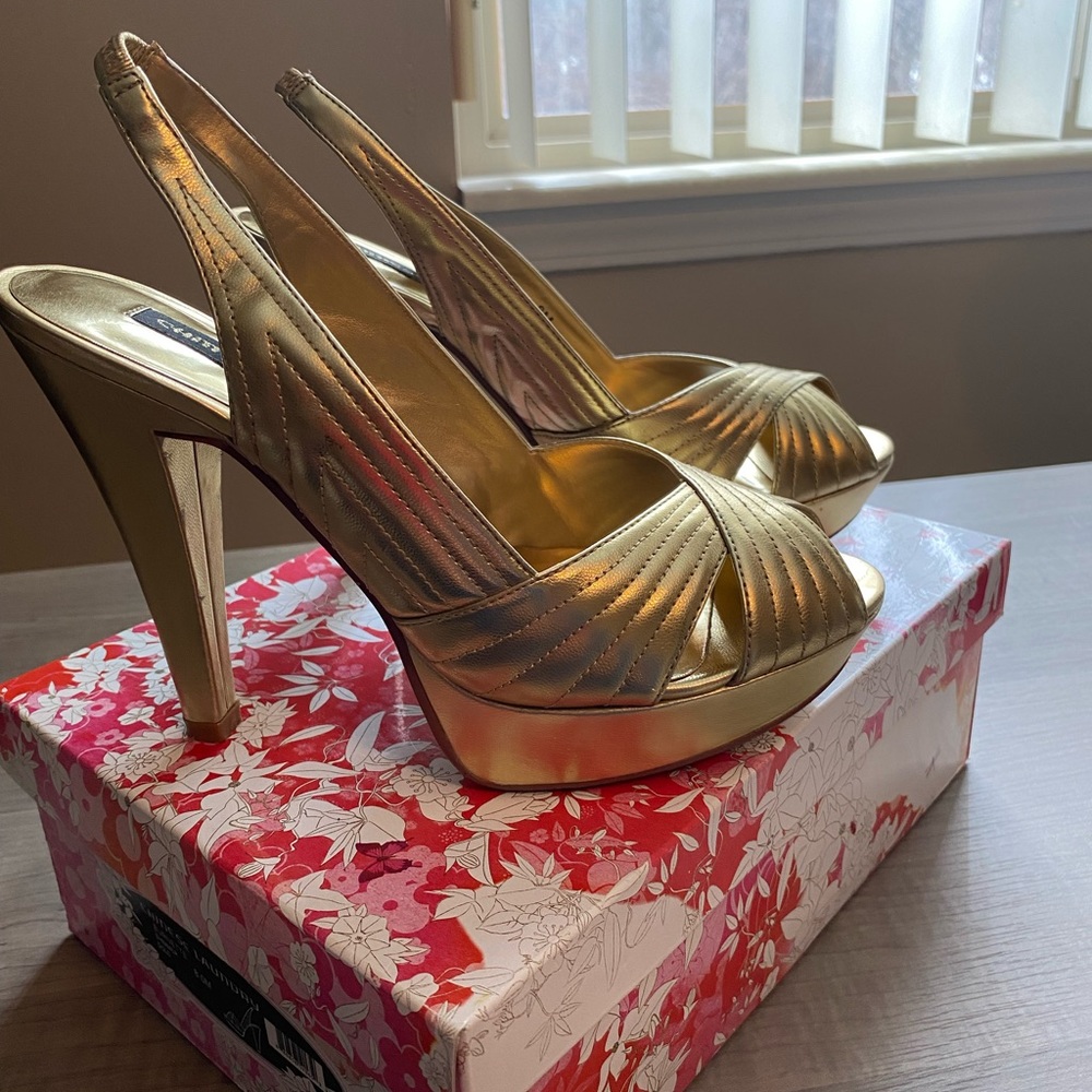 Gold Heels